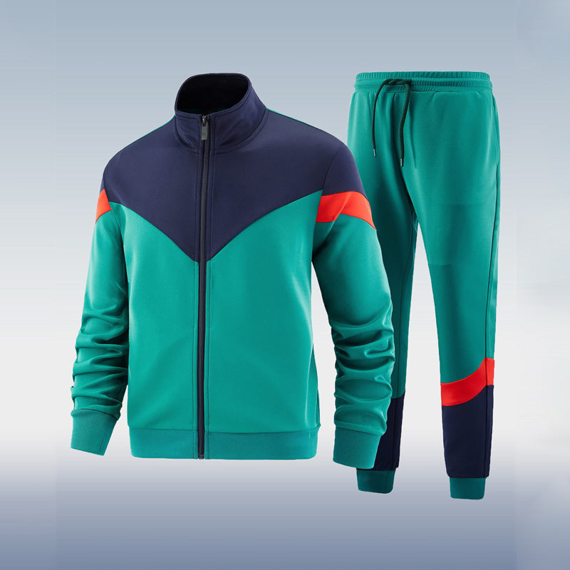 Men’s Premium Tracksuit Set – Athletic Slim Fit 2-Piece Outfit