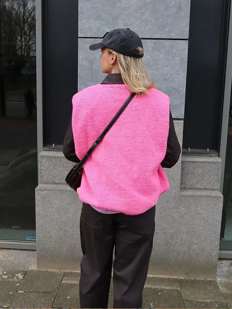 High-Quality Fleece Vest for Women
