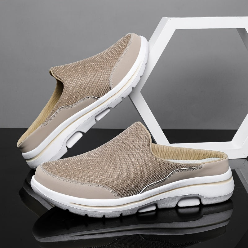 Men's Orthopedic Slip-On Walking Shoes with Mesh Upper