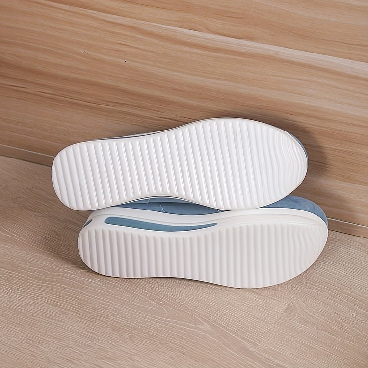 Women's Stylish Orthopedic Sneakers with Zipper Detail