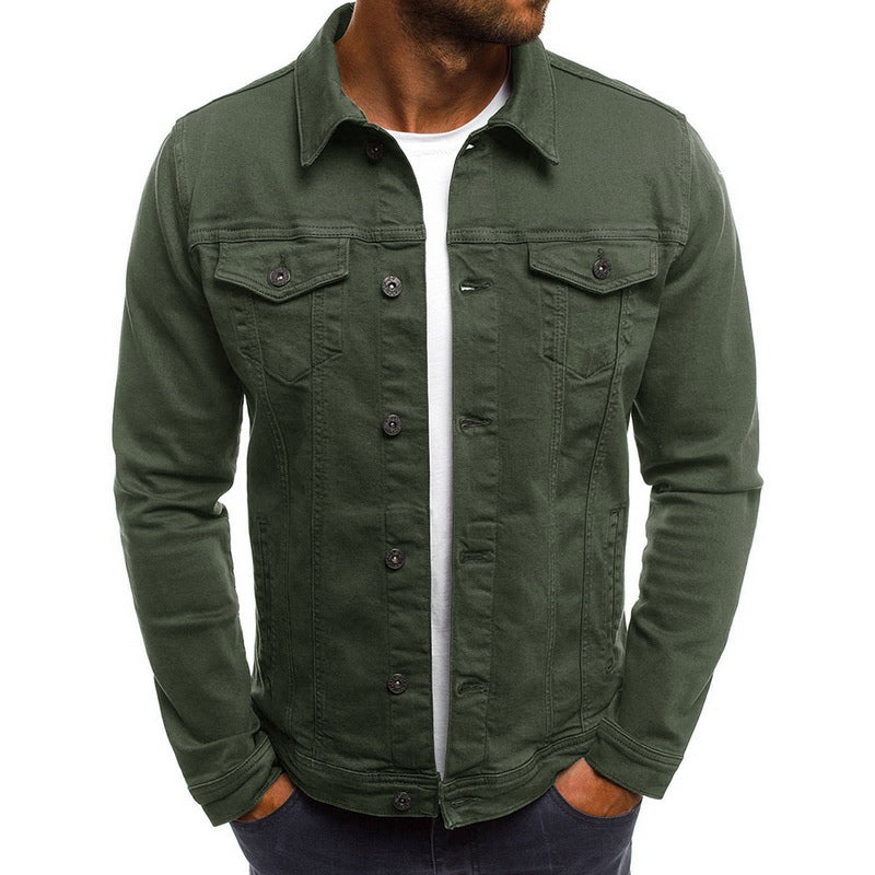 Men's Casual Streetwear Denim Jacket