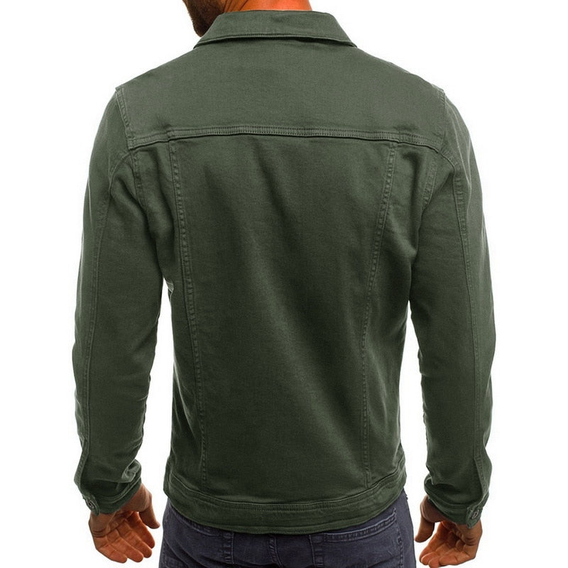 Men's Casual Streetwear Denim Jacket