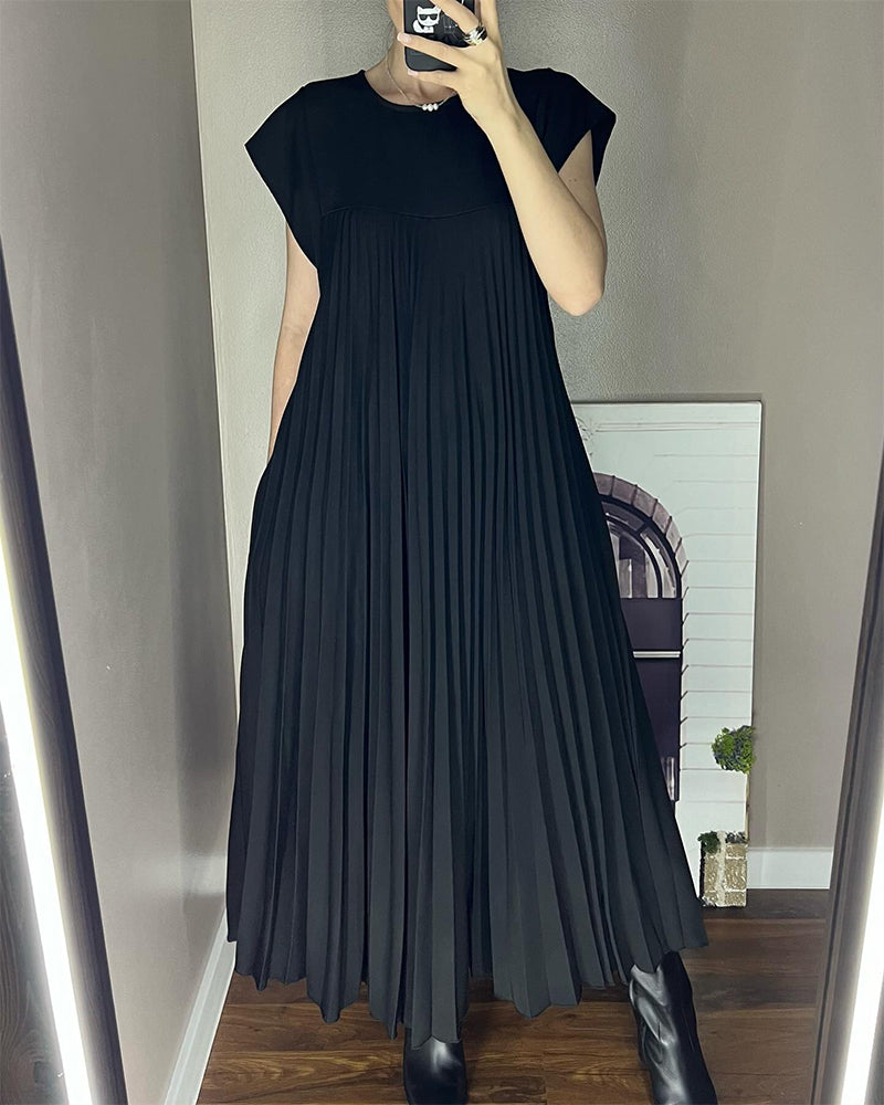 Elegant Short Sleeve Maxi Dress for Women