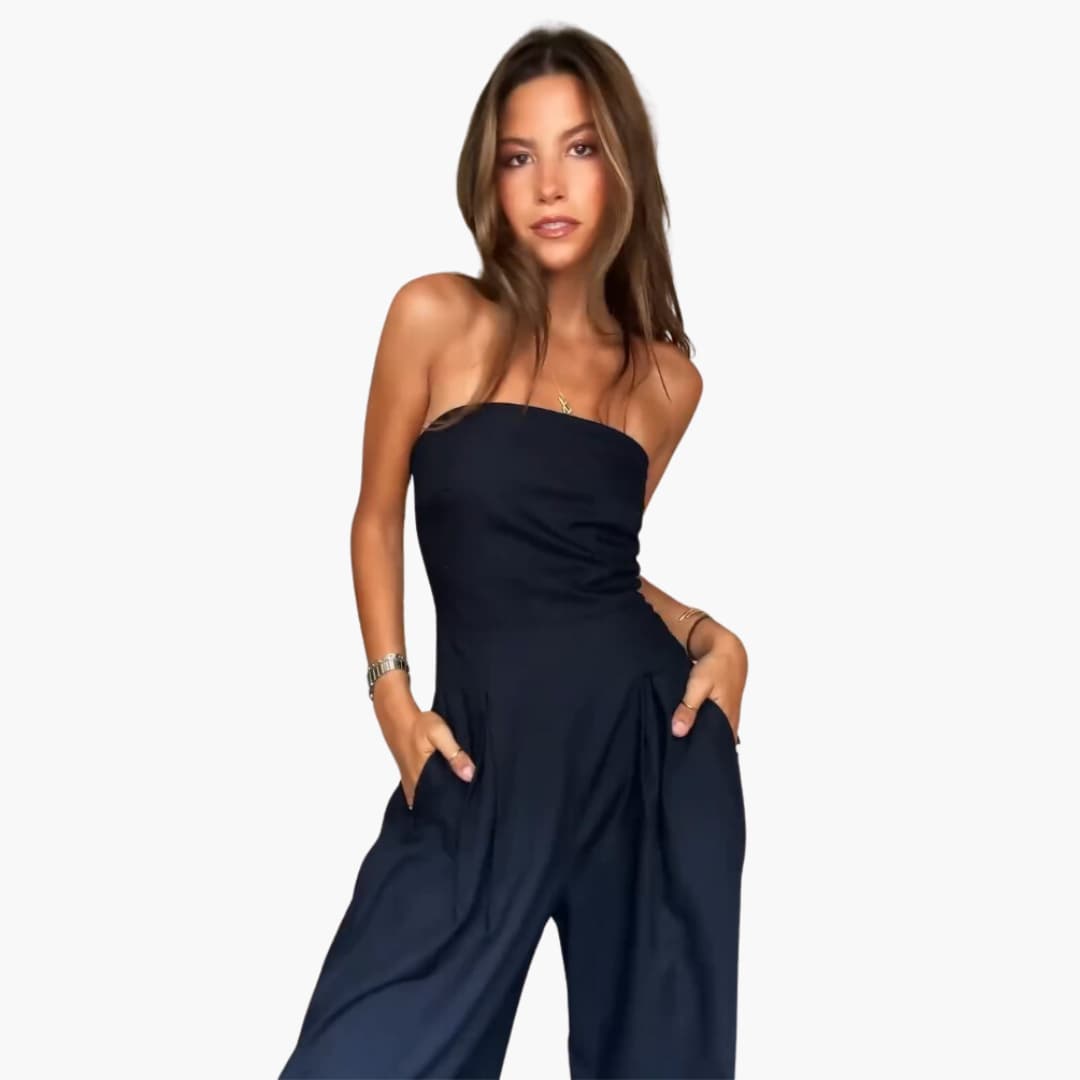 Women's Elegant Fitted Jumpsuit
