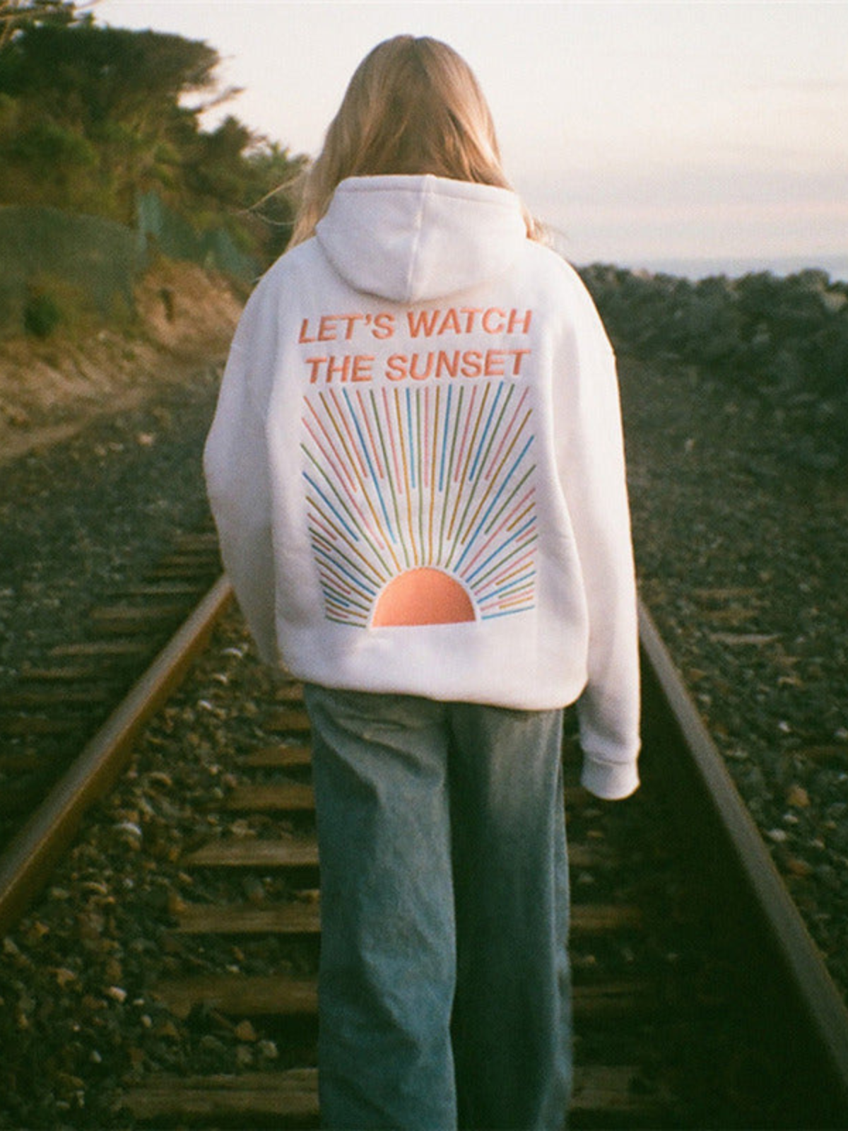 Women's Sunset-Inspired Hoodie