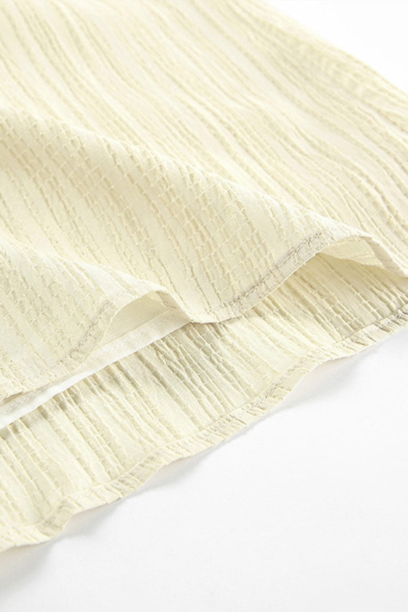 Women's Sleeveless Maxi Dress with Twist Neckline and Slit Hem