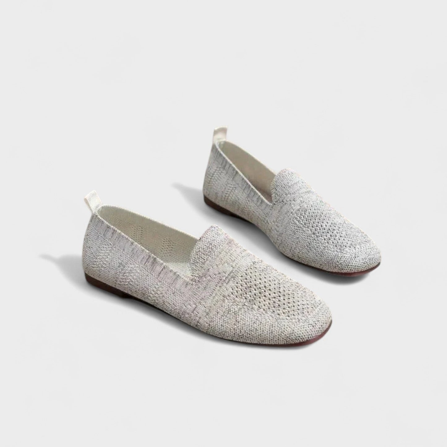 Women's Casual Knit Shoes with Slip-On Design