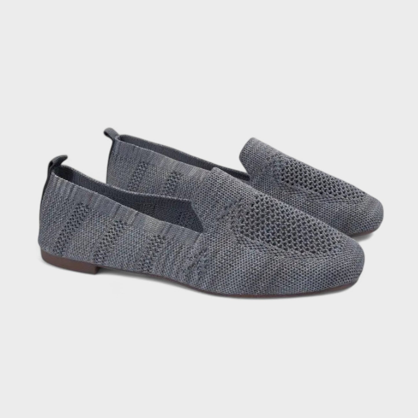 Women's Casual Knit Shoes with Slip-On Design