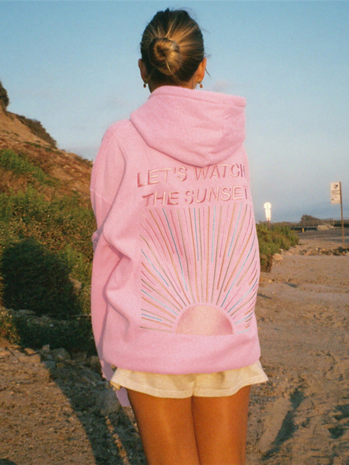 Women's Sunset-Inspired Hoodie
