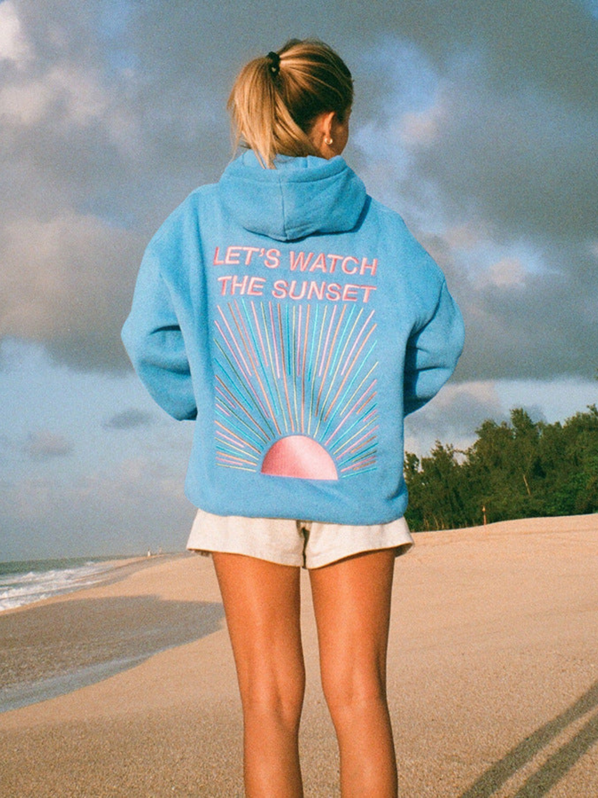 Women's Sunset-Inspired Hoodie