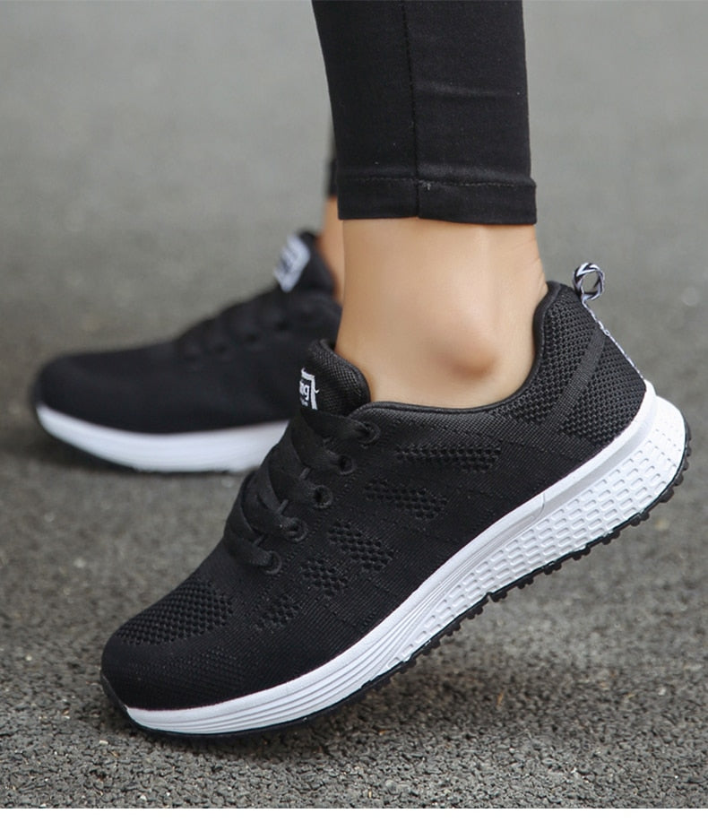 Women's Lace-Up Sneakers
