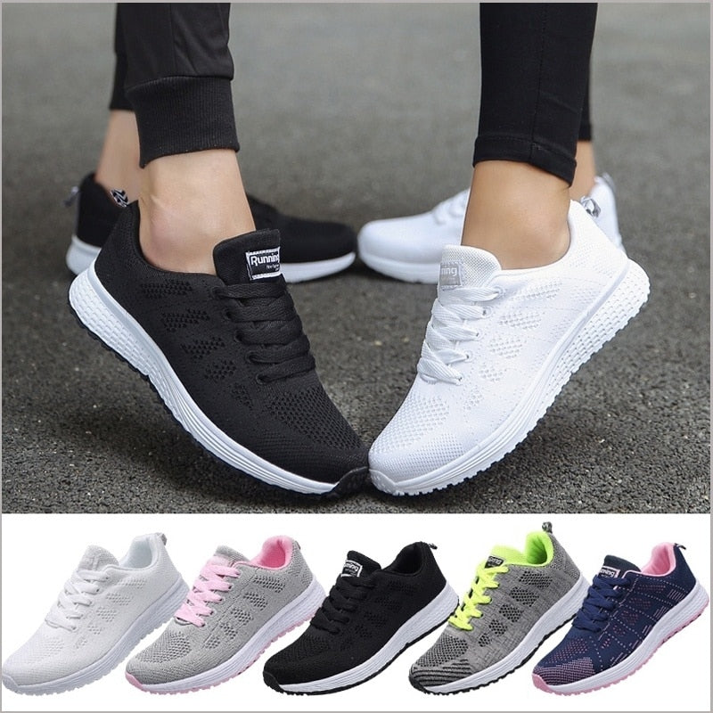 Women's Lace-Up Sneakers