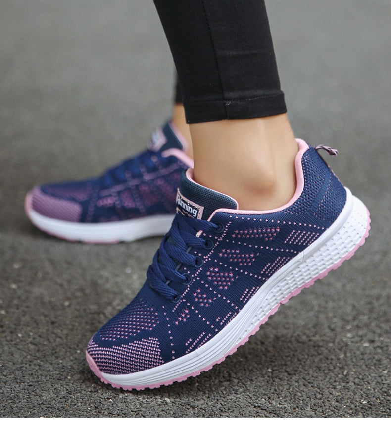 Women's Lace-Up Sneakers