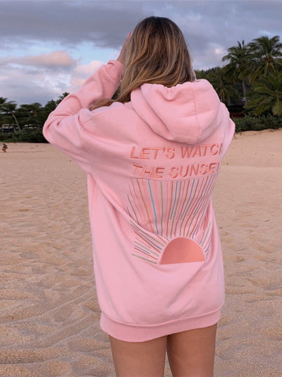 Women's Sunset-Inspired Hoodie