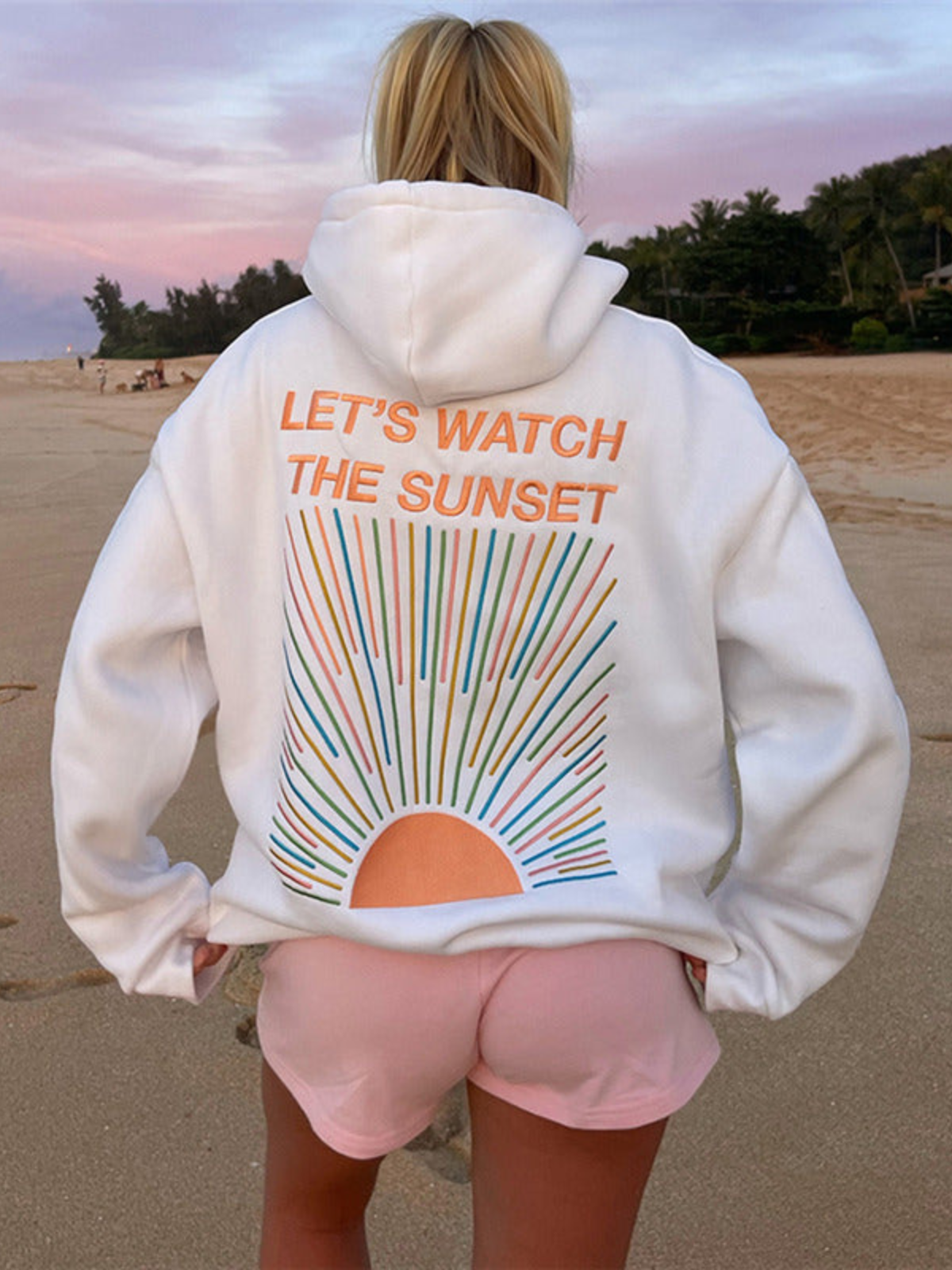 Women's Sunset-Inspired Hoodie