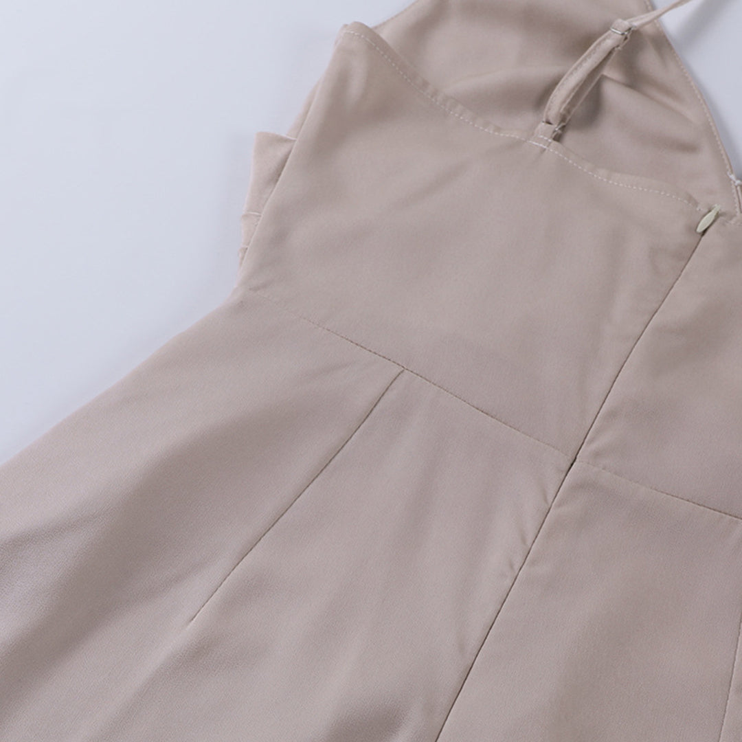 Elegant V-Neck Dress for Women