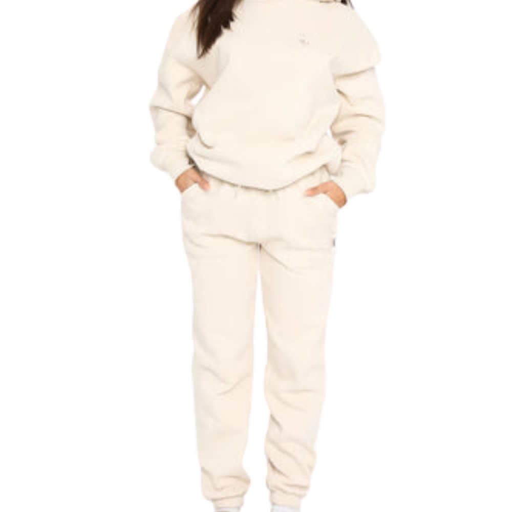 Women's Oversized Hoodie and Jogger 2-Piece Set Loungewear Tracksuit