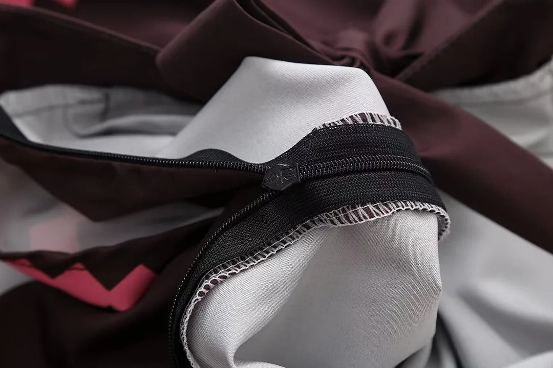 Women's Embroidered Crop Top and High-Waisted Skirt Two-Piece Set