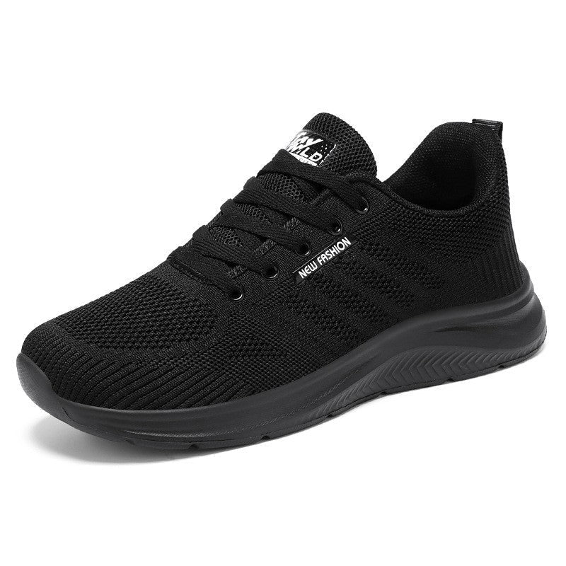 Women's Lace-Up Running Shoes with Cushioned Sole Support