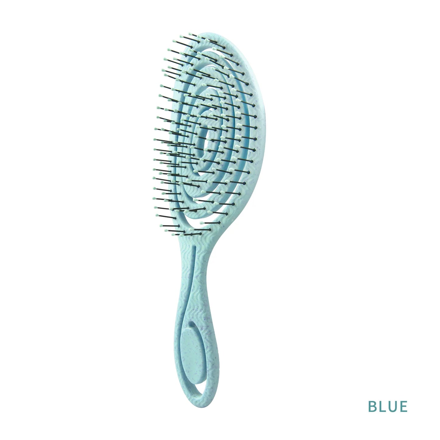 Hair Massage Comb with Nylon Bristles – Detangling Hair Brush for Curly Hair