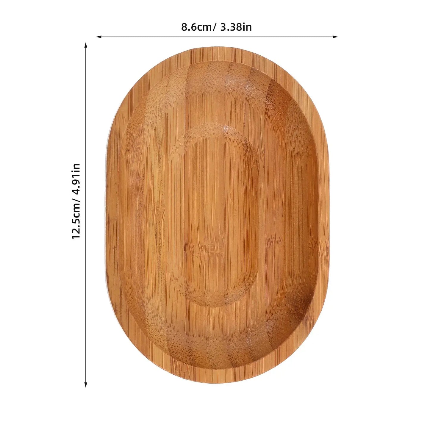 Bamboo Bathroom Soap Holder with Drainage