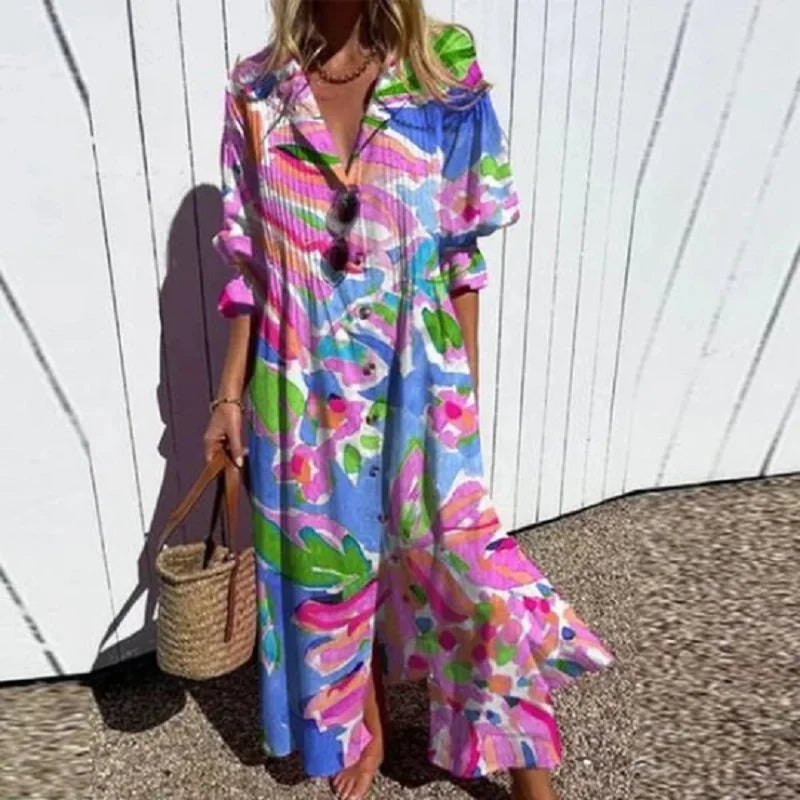 Bohemian Maxi Dress for Women
