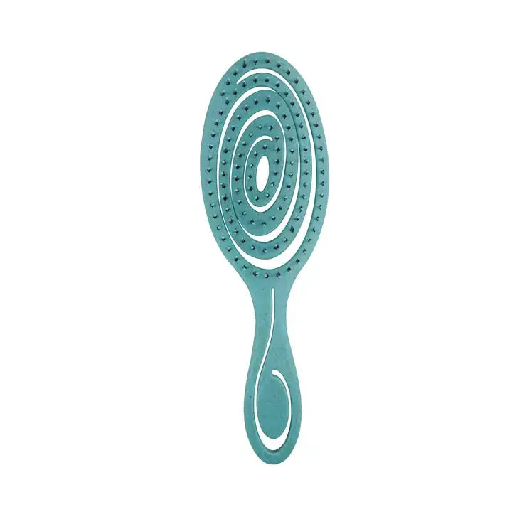 Hair Massage Comb with Nylon Bristles – Detangling Hair Brush for Curly Hair