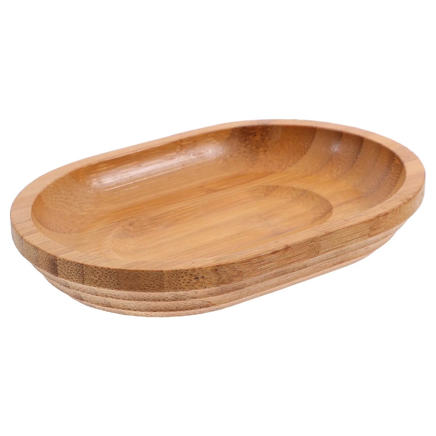 Bamboo Bathroom Soap Holder with Drainage