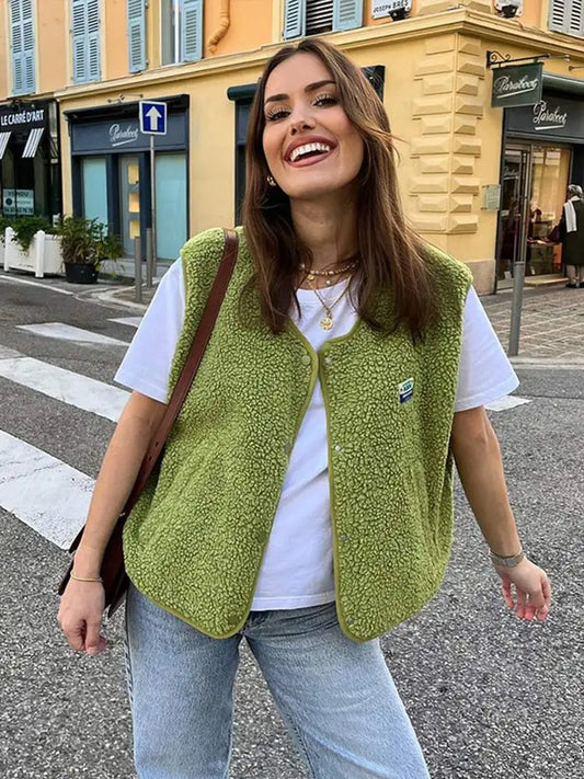 High-Quality Fleece Vest for Women
