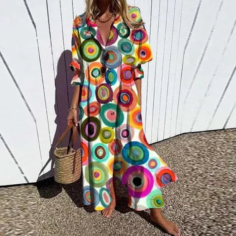 Bohemian Maxi Dress for Women