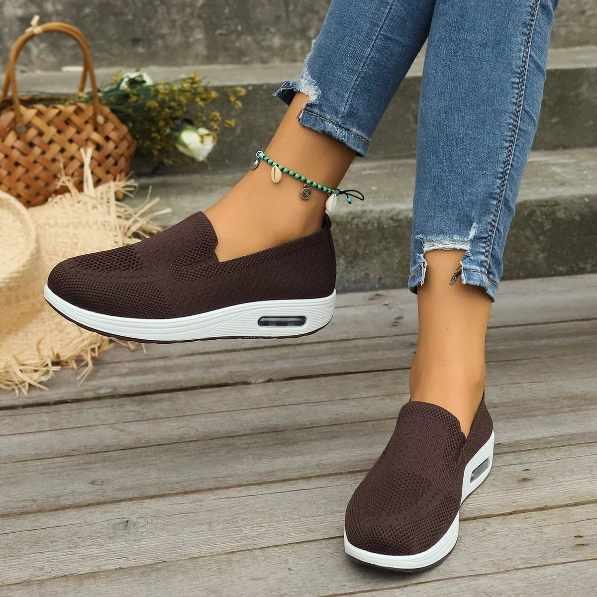 Women's Orthopedic Everyday Slip-On Walking Shoes