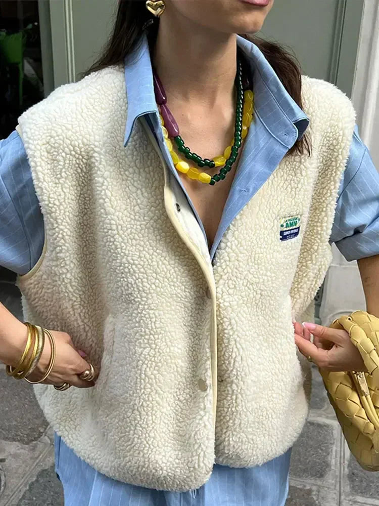 High-Quality Fleece Vest for Women