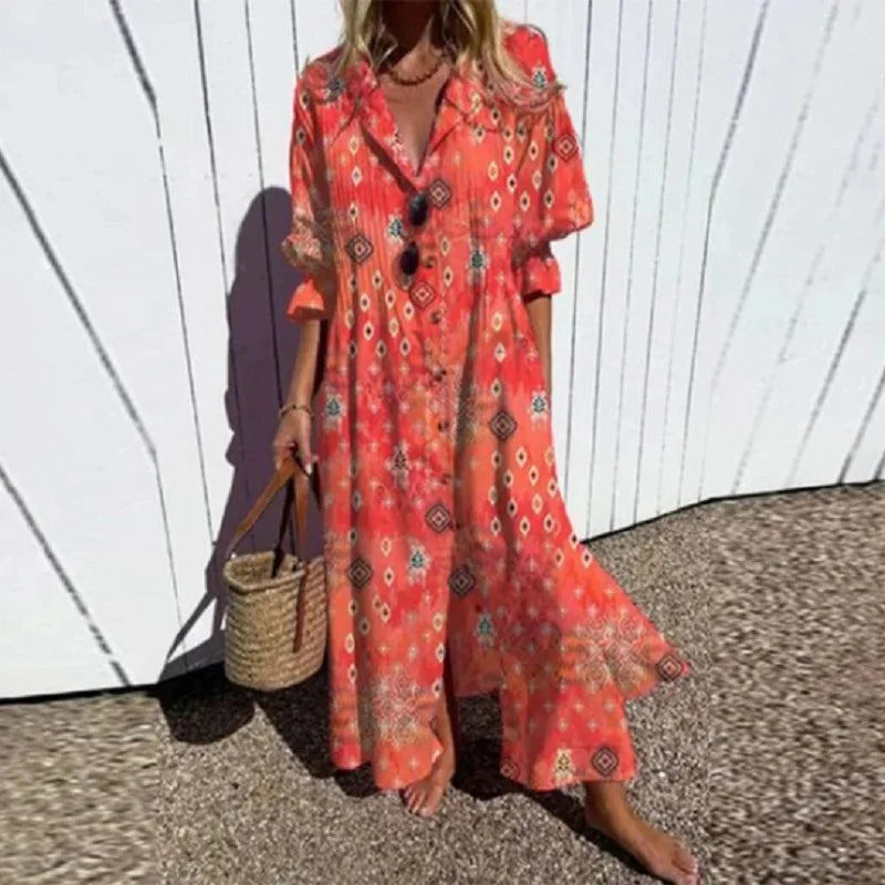 Bohemian Maxi Dress for Women