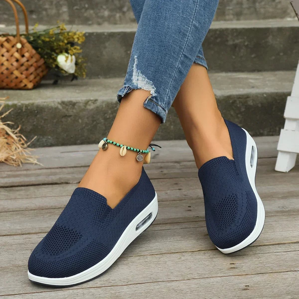 Women's Orthopedic Everyday Slip-On Walking Shoes