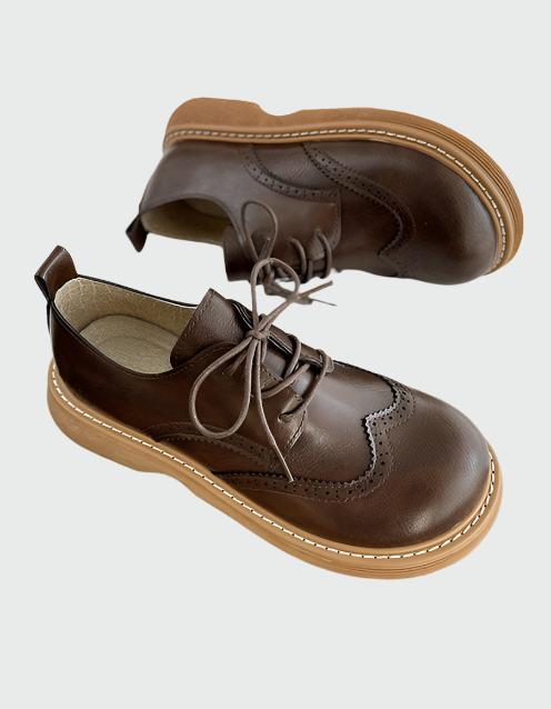 Women's Comfortable Wide-Fit Oxford Shoes