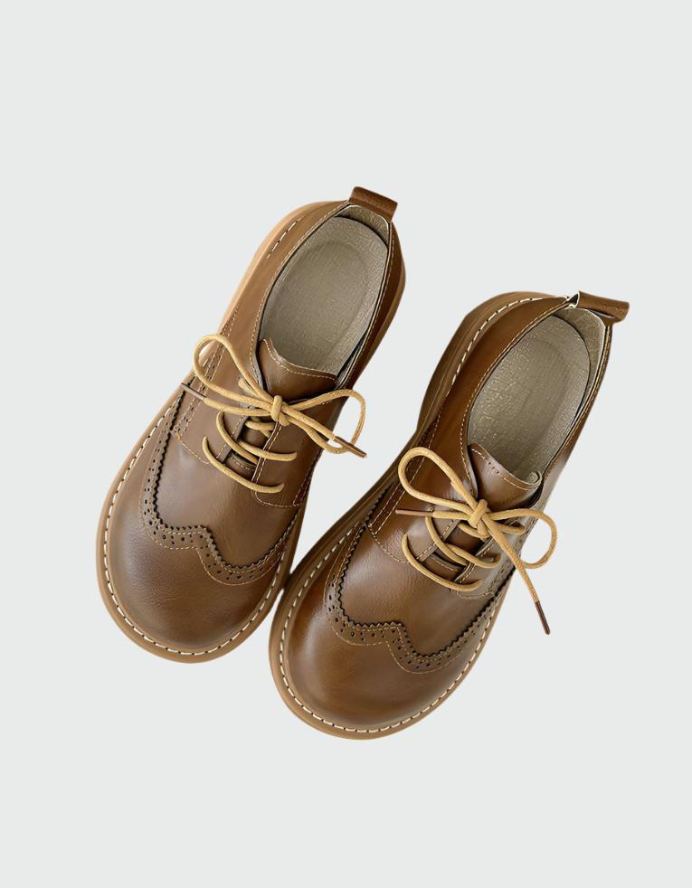 Women's Comfortable Wide-Fit Oxford Shoes