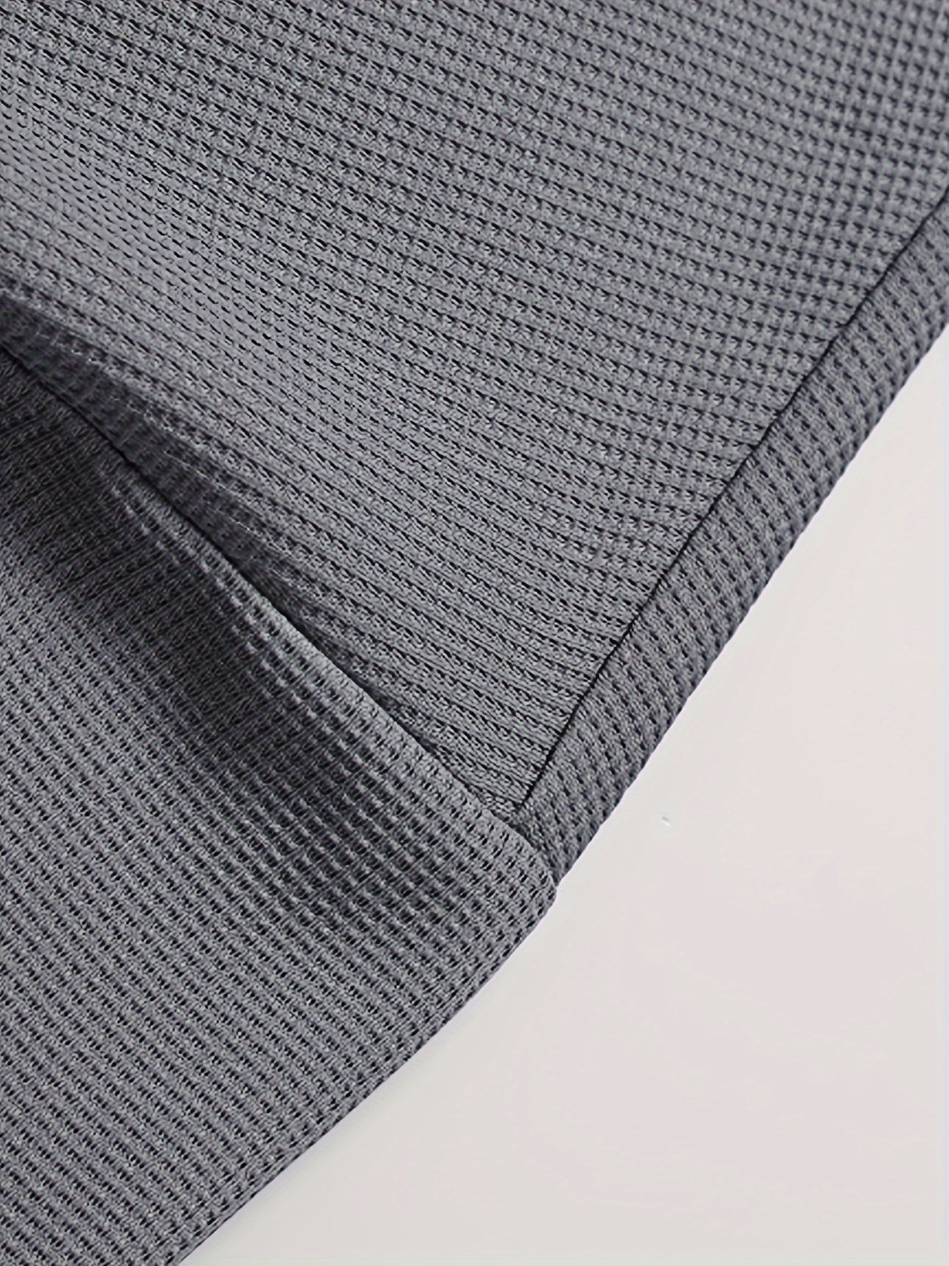 Men's Two-Piece Set with Short-Sleeve Top and Drawstring Shorts