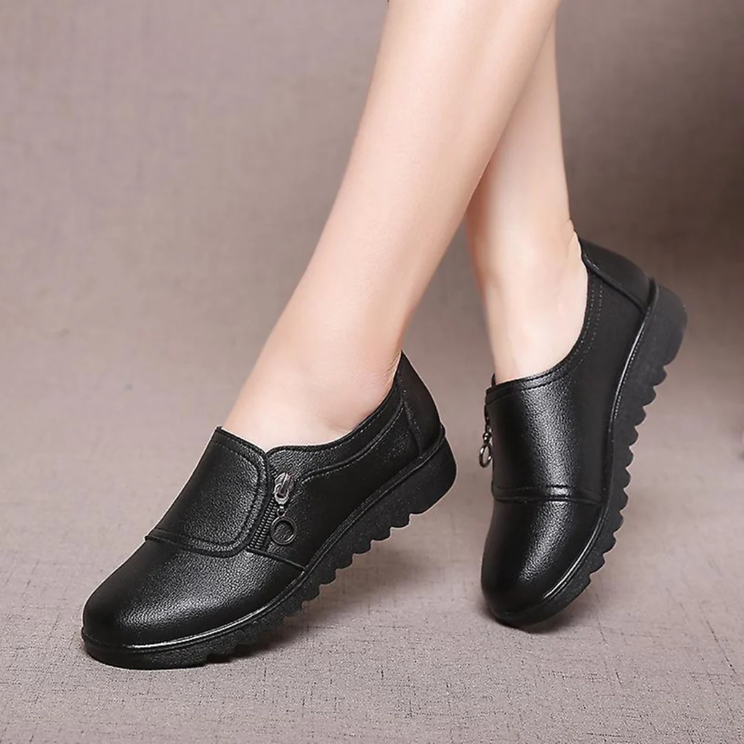 Women's Orthopedic Everyday Zip-Up Loafers