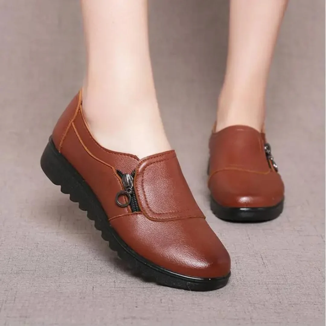 Women's Orthopedic Everyday Zip-Up Loafers