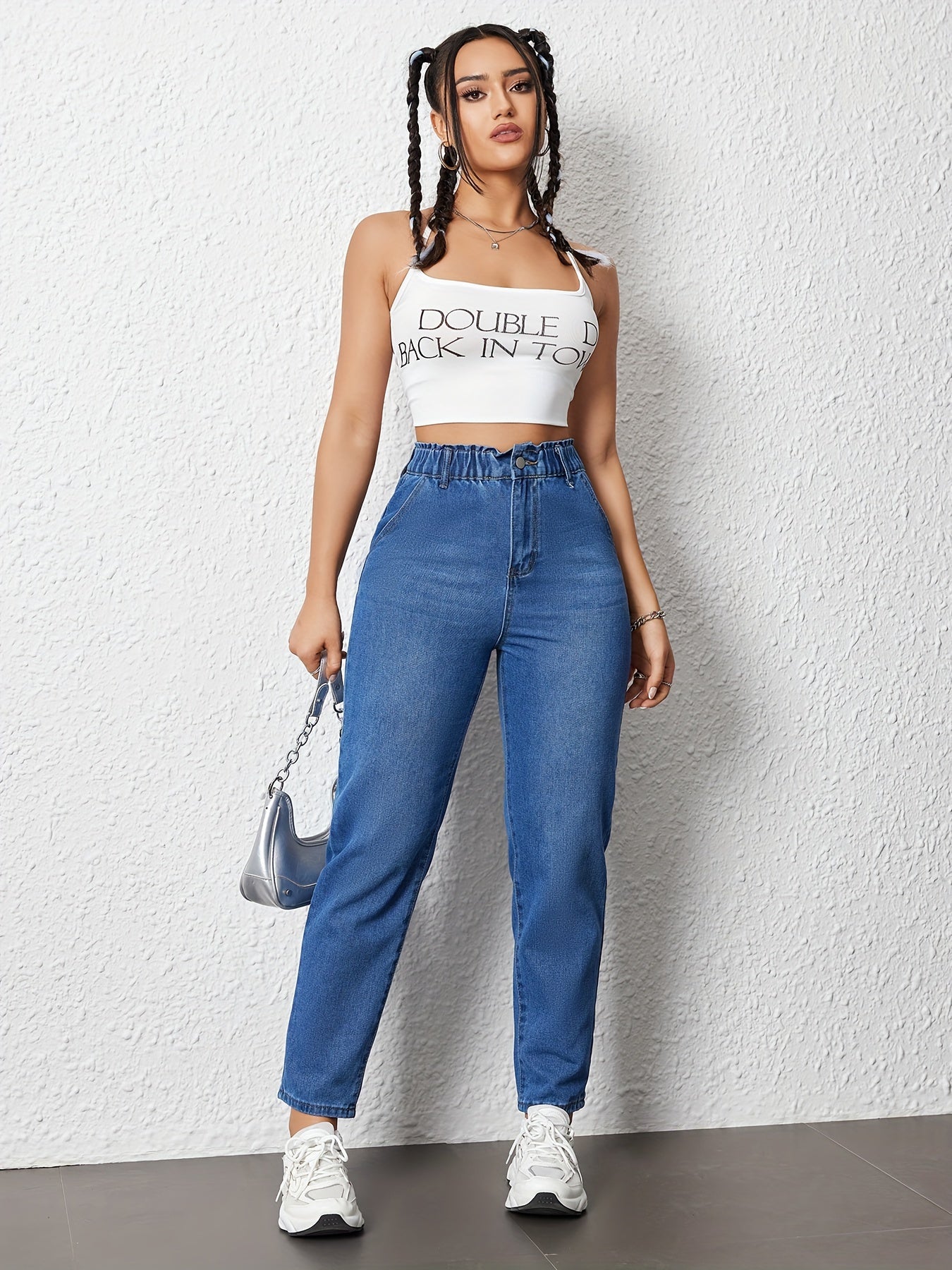 Relaxed High-Waist Jeans for Women