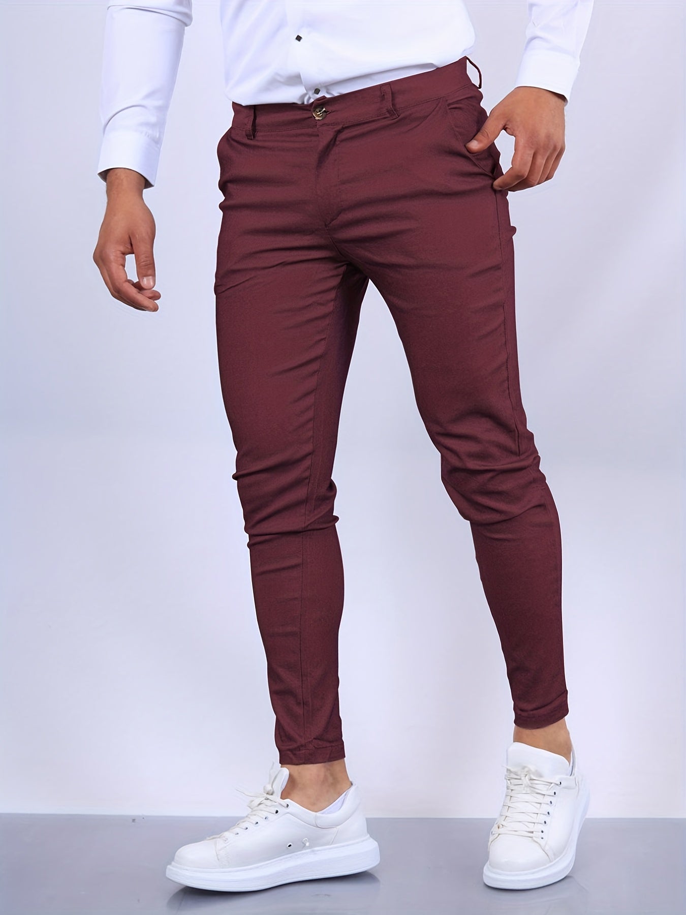 Men’s Skinny-Fit Chino Pants