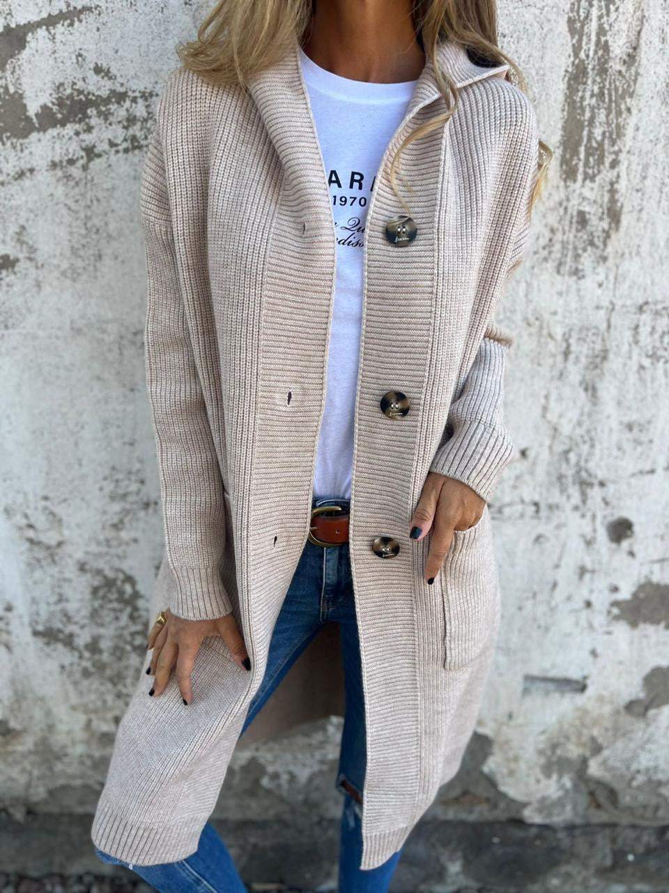 Elegant Knit Cardigan for Women