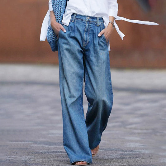 Comfort Wide-Leg Jeans for Women