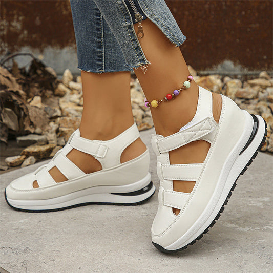 Women's Orthopedic Platform Sandals with Adjustable Straps